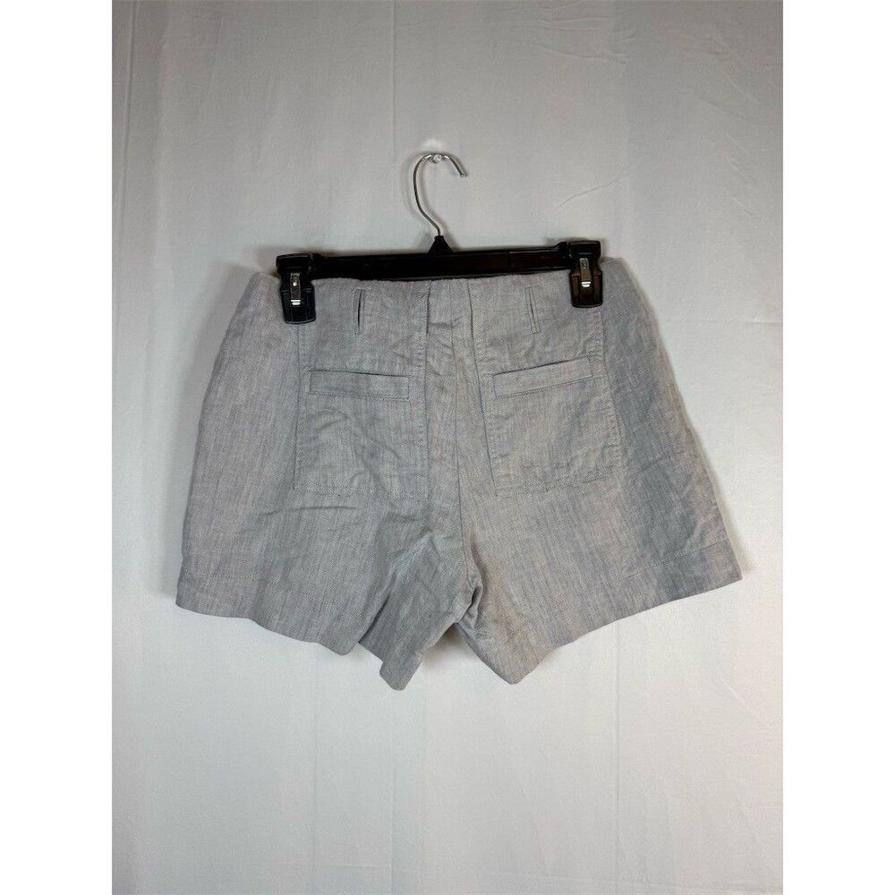 Banana Republic Shorts Womens Gray Utility Cargo Cuffed Hem Martin Fit Size 4 - Picture 8 of 11